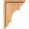 Ekena Millwork New Brighton Smooth Corbel w/Backplate, Western Red Cedar, 5 1/2"W x 12"D x 16"H COR06X12X16NEB01SWR - alternate 3